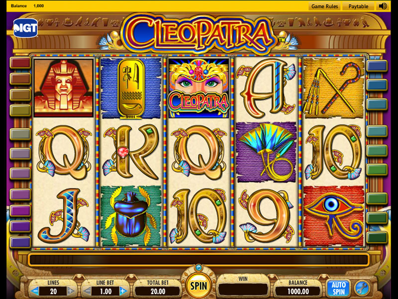 Cleopatra Tragamonedas Sin cargo casino unique Desprovisto Liberar Online 2016